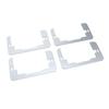 20PCS Wall Plate Spacer Zinc Plated Steel Flush Fit Device Leveling Plate for Fixing Wall