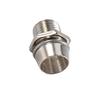 50 Stück Silberfarbe LED-Halter Gewindeaufnahme 8mm Gewinde Panel-Display-Halter 5mm Metall-Sitzaufnahme Panel-Display-Diodenbeleuchtung