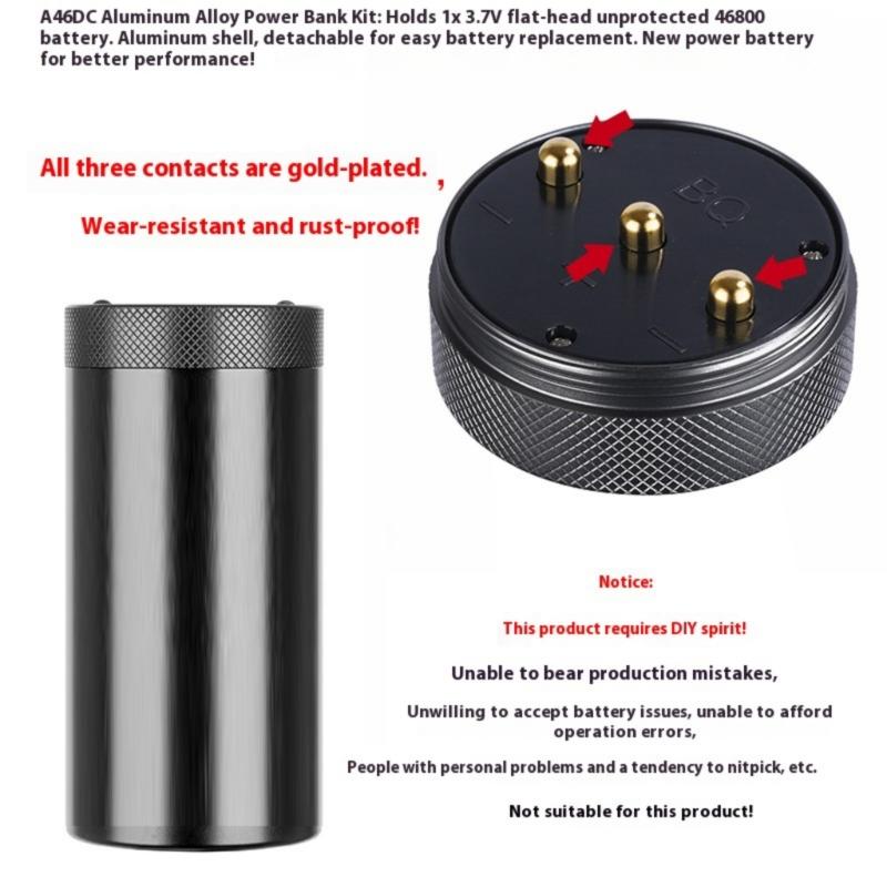 Hochbelastbares 46950 Batteriegehäuse mit einstellbarem Ausgang und Mehrprotokoll-Ladung für elektronische Geräte