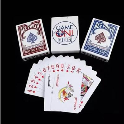 2pc Waterproof Plastic Poker Playing Cards PET Table Games Halloween/Thanksgiving Day/Christmas Gift Playing Cards Plastic