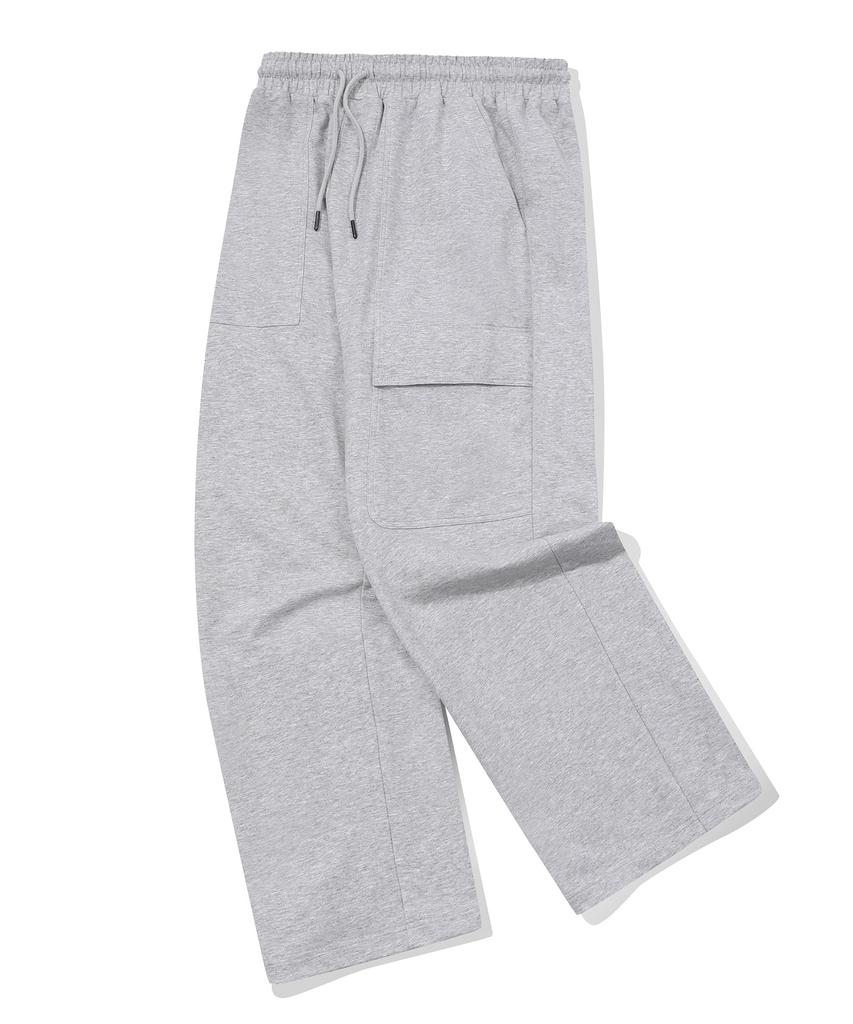 BEENTRILL Script Fatigue Sweatpants (Grey)
