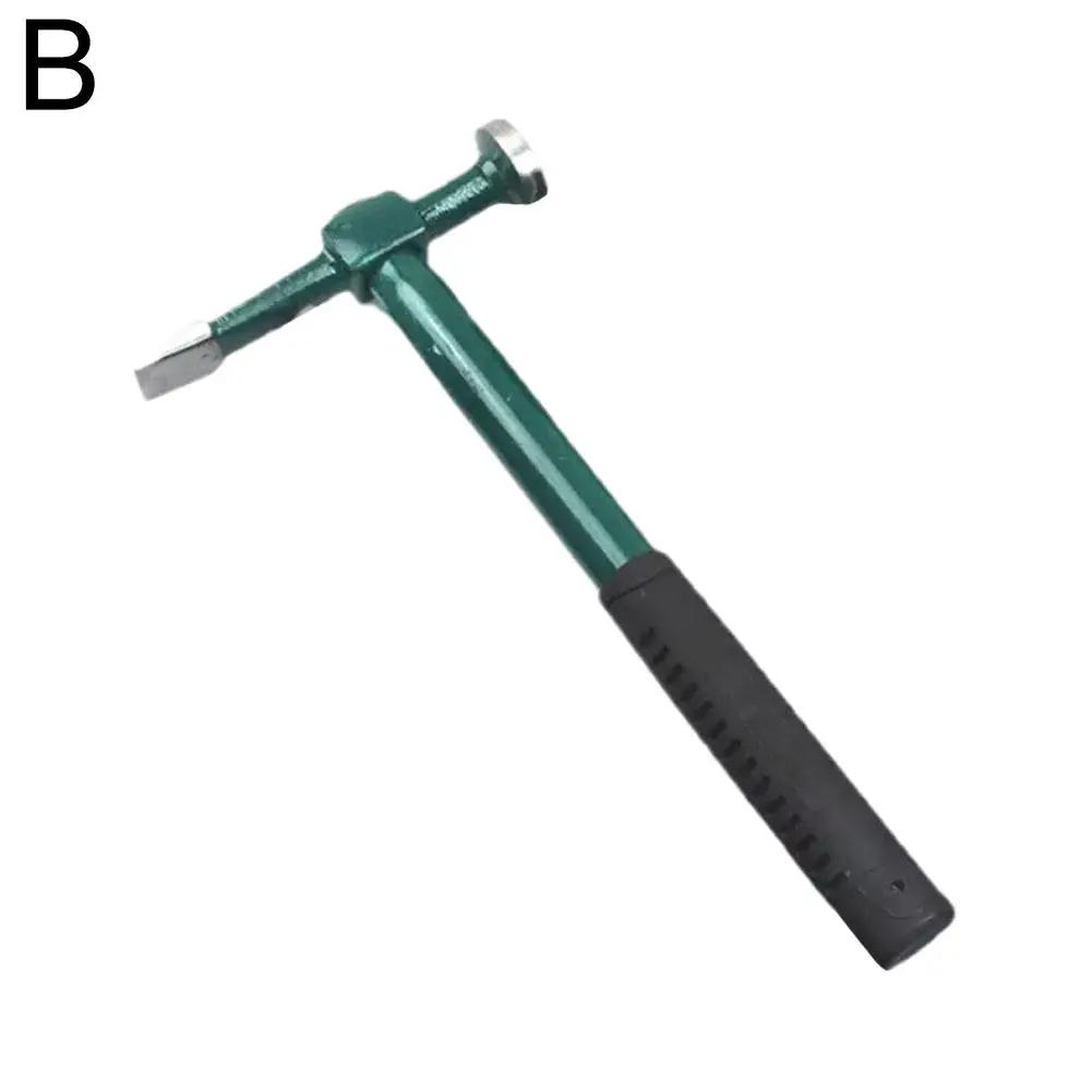 Samochodowy Auto Karoseria Metalowy Panel Naprawczy Młotek do Klepania Warsztat Młotek z Prostym Obuchem Wykończenie Koronowe Wypychanie Wgnieceń Narzędzia Ręczne Twarz Bea M2G3