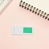 3pcs Acrylic Door Sign For Bathroom Office Hotel Room Privacy Slider Indicator Self Adhesive Vacant Occupied Slide Display