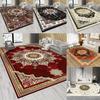 Persian Luxury Retro Red Carpet Living Room Sofa Decor Rug Bedroom Bedside Floor Mat Doormat Hallway Nonslip Carpet Welcome Rug
