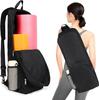 Lightweight Waterproof Yoga Mat Bag with Side Mesh Pocket & Wet Compartment
