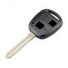 2 Buttons Toy43 Blade Car Remote Key Shell Fit For Toyota With Rubber Button Pad, Serviceable Car Key Housing