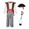 Halloween Pirate Costume Set for Party Performances