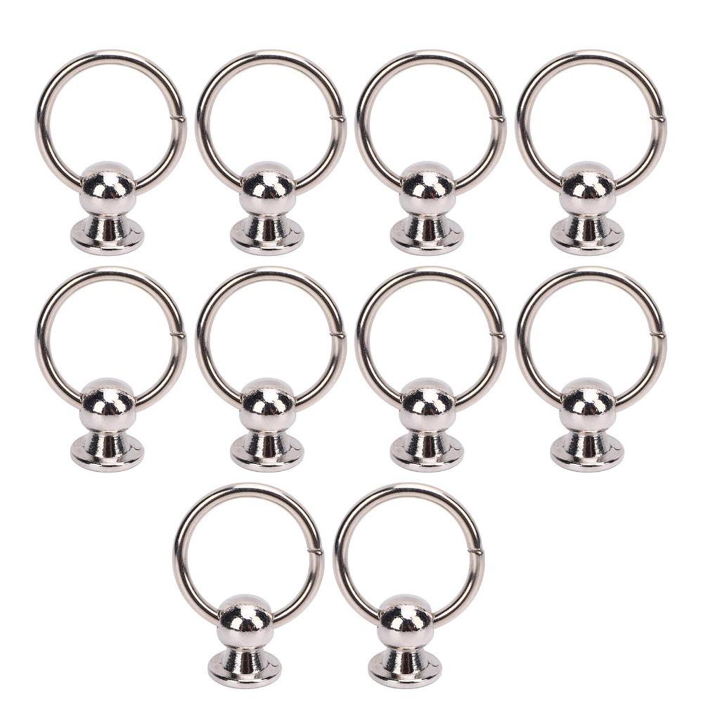 

10pcs 12mm Head Rivet and Screw Set 9.5mm Crossed Screws Decorative Rivets DIY Projects
