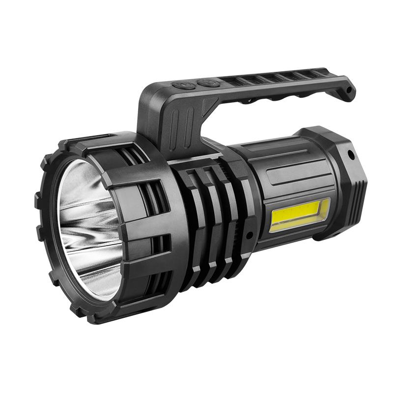 Super Bright Led Flashlight High Power Long Shot Torch Rechargeable Searchlight Outdoor Camping Patrol Mine Searchlight