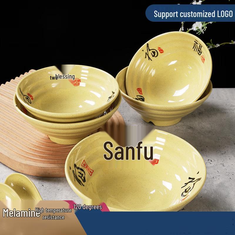 A5 Melamine Commercial Noodle Soup Bowl
