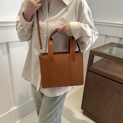 Women'S Bag Fashion Handbag Simple Retro Shoulder Bag Foreign Style Versatile Messenger Bag