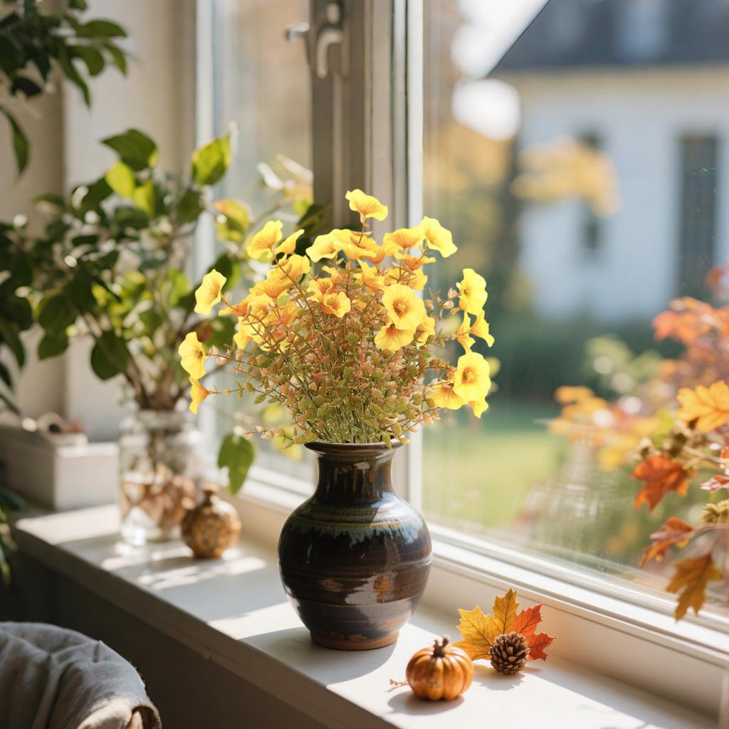 Artificial Flowers, Artificial Plants, Party Decorations, Home Décor Flowers, Table Decorations, Suitable For Decor, Thanksgiving Decora