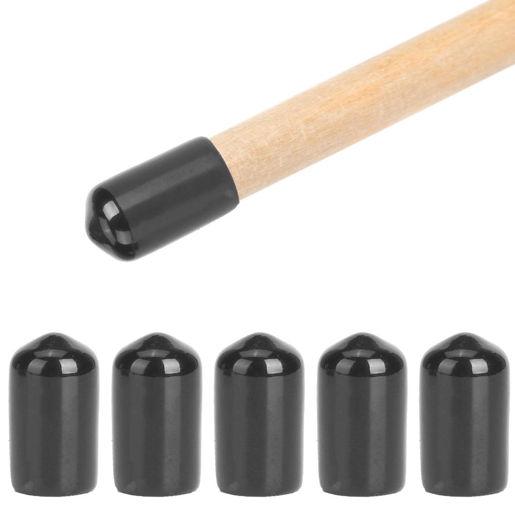 10PCS Rubber Durable Billiard Pool Cue Tip Protector Small Head Club Protective Stick Cover Snooker Accessory10mm