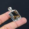 Daughters Day Deal Golden Pietersite Gemstone Sterling Silver Pendant Jewelry