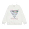 Grenzüberschreitende trendige Marke Casablanca Casablanca Buchstabe gemaltes Print 380g Herren- und Damen- Rundhals-Pullover