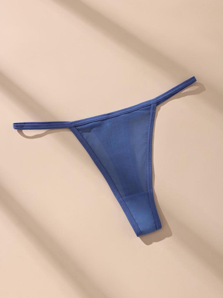 6 Stück/Set Sexy Hüftstrings Damen Bikini-Slips T-Back Unterhosen S-XXL Weiblich G-String Slip Damen String Dessous