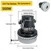 Compatible 24V Motor for Jieba Weibao Floor Scrubber: 500W All-Copper Vacuum and Brush Machine Accessory