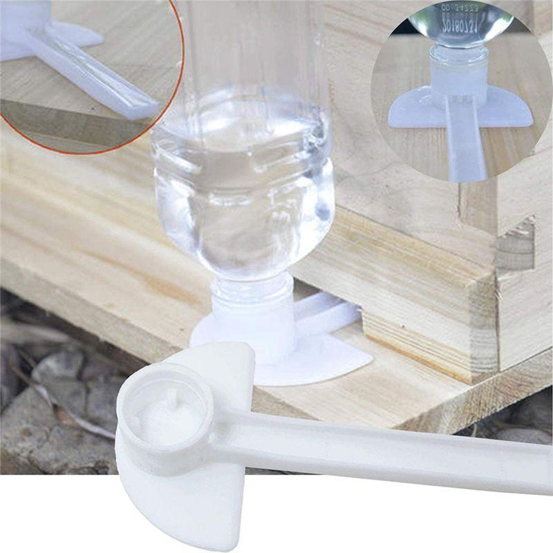 A84E-50Pcs Duck Beak Type Bee Feeding Water Feeder Beekeeper Equip Garden Tool Bee Water Feeder Bee Keeping Tools