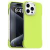 For iPhone 15 Pro Magnetic Case Frameless Ultra Thin TPU+PET Phone Cover Reinforced Corners