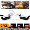 Motorcycle Sequential LED Turn Signals Flowing Mini Handlebar Light For Harley Honda Suzuki Yamaha Motorbike