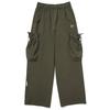 Women String Brushed Cargo Pants  Khaki 
