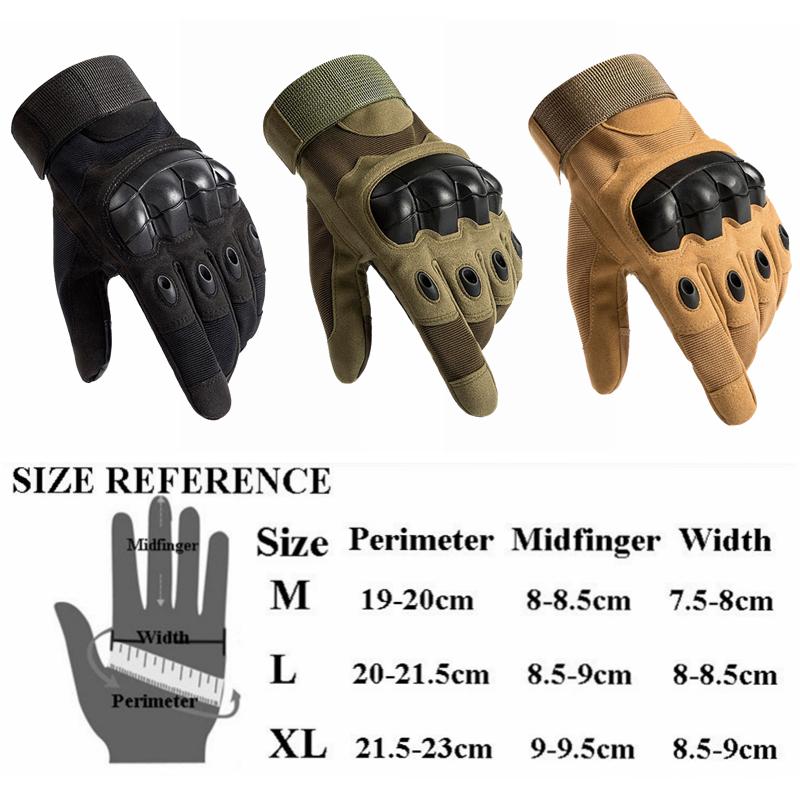 Motorcyclist Gloves Bike Gloves Military Tactical Gloves Biking Mitten Ski Outdoor Activity Airsoft Riding Army Combat Gloves