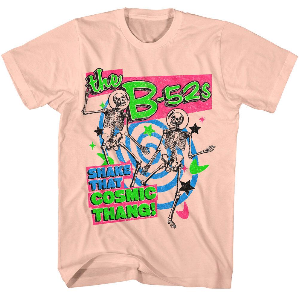 B52s Shake that Cosmic Thang Peachy Men T Shirt L