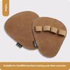 Cowhide Gym Gloves Grips Anti-Skid Weight Power Belt Lifting Pads Deadlift Belt Workout Crossfit Fitness Gloves Palm Protection