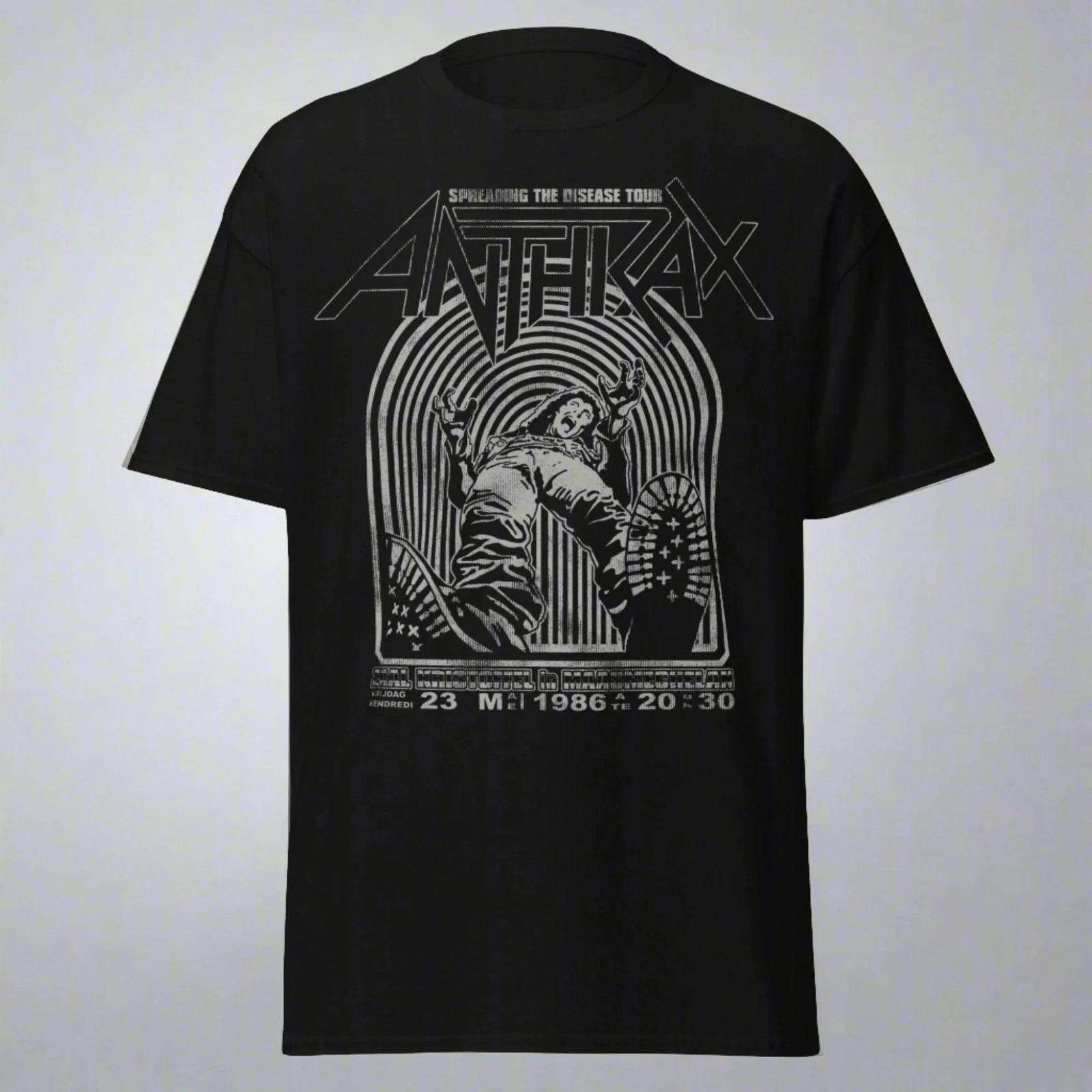 Anthrax - 1986 Tour Jumbo Print T Shirt XXXXL