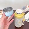 Cartoon Prints Small Thermal Cup 350/500ml Stainless Steel Travel Coffee Mug Lightweight Leak-proof Outdoor Water Bottle