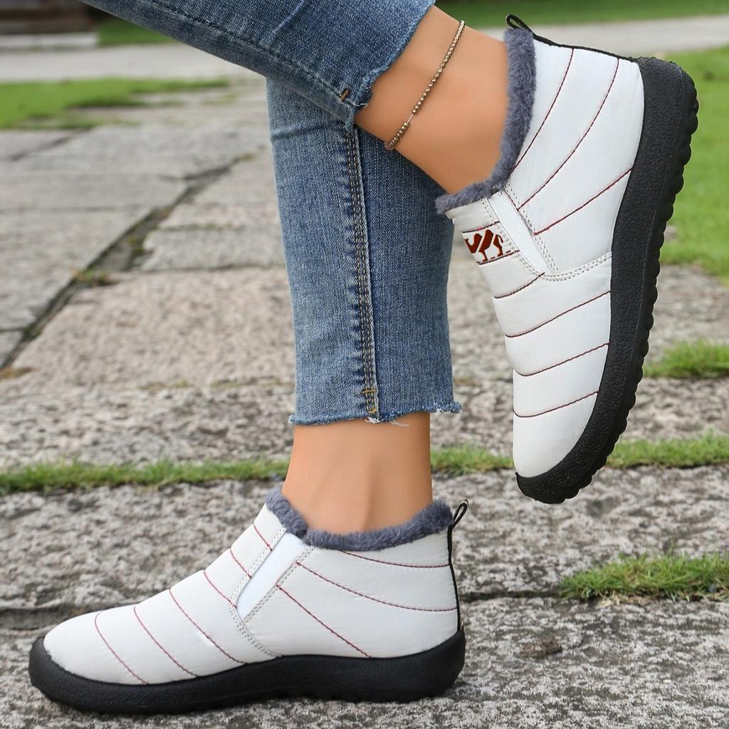 Shoes Women's Cotton Shoes Small Single Processing Customized Large Size Snow Boots Warm and Lightweight Women's Boots Fleece Thickened Short Boots