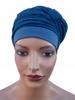 Turban Damski Ela 498 Czapka Ocieplana Sweterkowa Mięciutka Drapowana