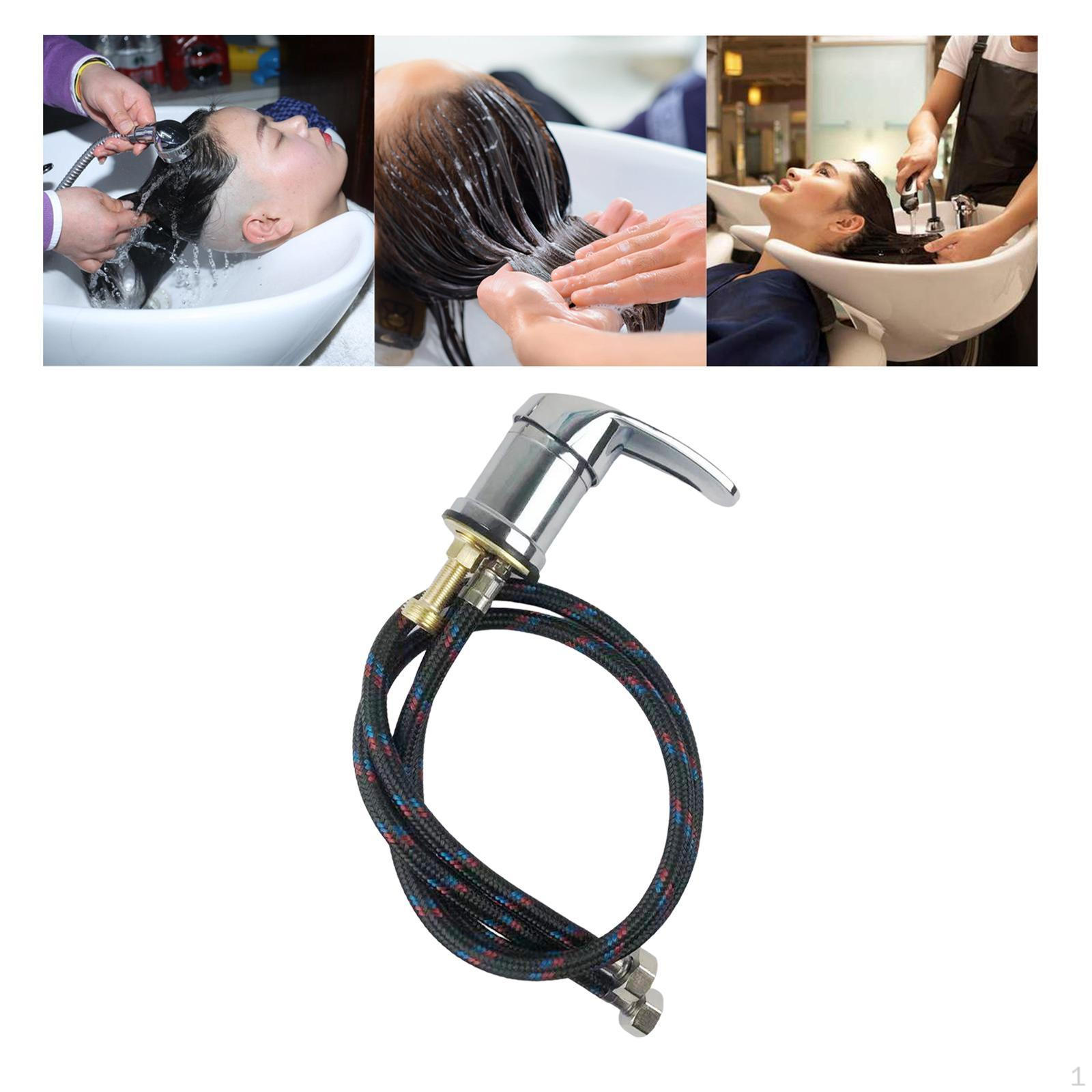 

Высокопроизводительный смеситель для шампуня в салоне для лечения волос black no tube head