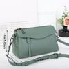 Geantă crossbody din piele naturală texturată pentru femei - Mai multe buzunare, Geantă de umăr de la serviciu la seară, Geantă tote din piele moale cu curea reglabilă