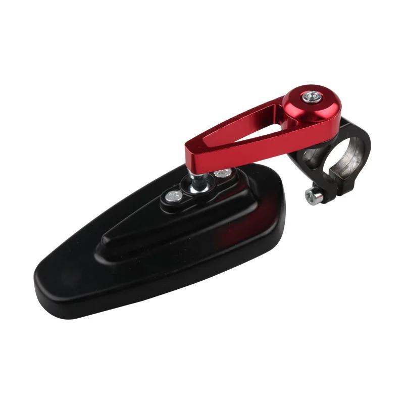 Universal 1 Pair 7/8" 22mm Motorcycle Aluminum Rear View Black Handle Bar End Side Rearview Mirrors Motorcycle Accessories