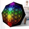 Chakra Balance Mandala Wall Art: Vibrant Energy Healing Design Umbrella, Christmas Gift Y279