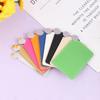 Portable Stainless Steel Cosmetic Mirror Stainless Steel Pocket Make Up Mirror  Girl Lady