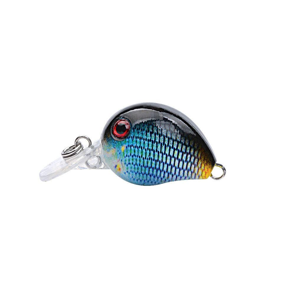 9Pcs CrankBait Fishing Carp Wobbler 3.3CM/2G Fake Bait Mini Fishing Lure  Fishing Accessories