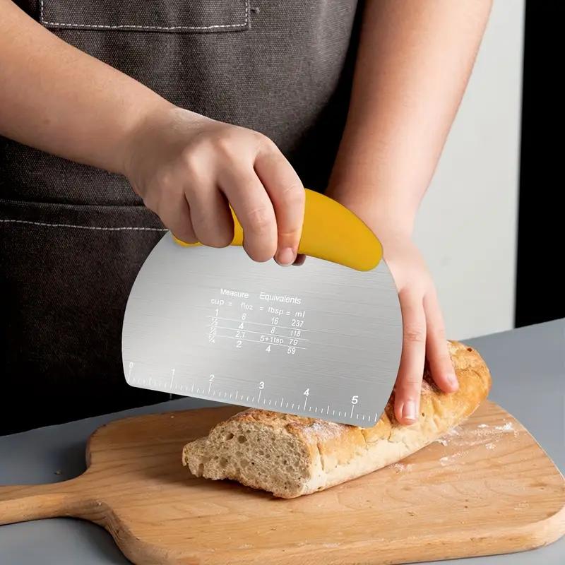 1pc Multifunctional Kitchen Pastry Tool, Suitable for Baking, Bread Making and Fondant, Food Safety, with Measurement Marks, Baking Tools