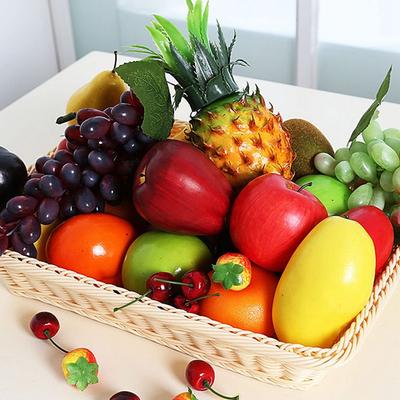 Lifelike Festive Orange Foam Fake Banana Artificial Fruit Decoration Photography Props Ornament