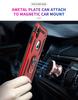 Shockproof Rugged Armor Case For iPhone XR XS Max X 6 6S 7 8 Plus Finger Magnetic Ring Hard Holder Protective Phone Cover Case