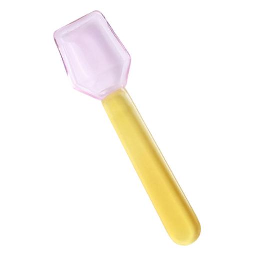 

Handmade Colored Glass Spoon for Breakfast Dessert Heat-Resistant Spoon for Oatmeal Yogurt Coffee Dishwasher Safe Artistic Kitchen Utensil Unique F