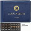 Coin Collection Supplies Holder Book for Collectors, 300 Bags Coin Collector Organizer Storage Box Case Album for 20/25/27