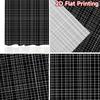 2D flat Photography Backdrop Tapestry Black and White Grid 100% Polyester Holiday Decorations Perfect for Suitable for