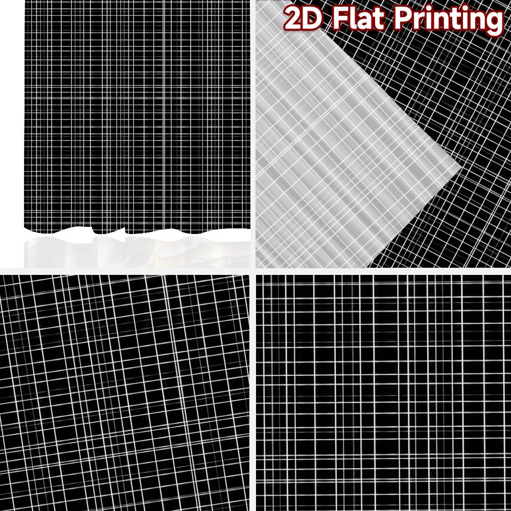 2D flat Photography Backdrop Tapestry Black and White Grid 100% Polyester Holiday Decorations Perfect for Suitable for