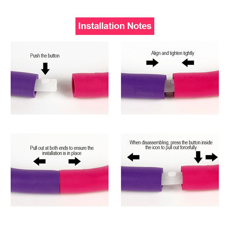 Fitness Circle Sport Reduce Kinetic  Removable Gymnastics Ring Massage