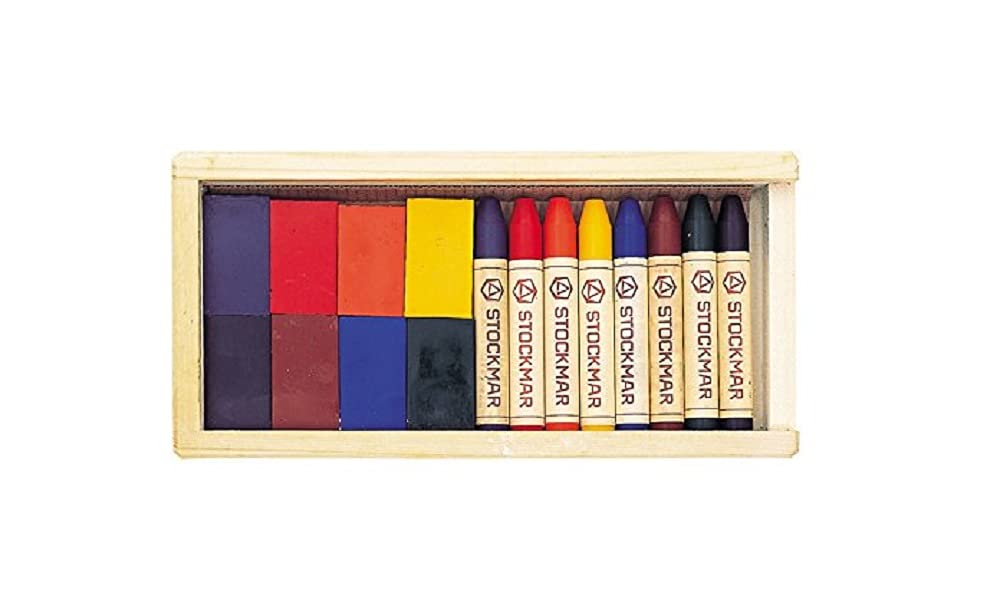Stockmar Beeswax 8 Block Colors 8