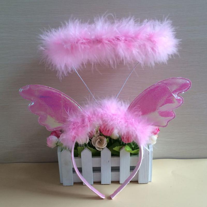 Childrens Angel Hairband Devil Decoration Headwear Stage Performance Props
