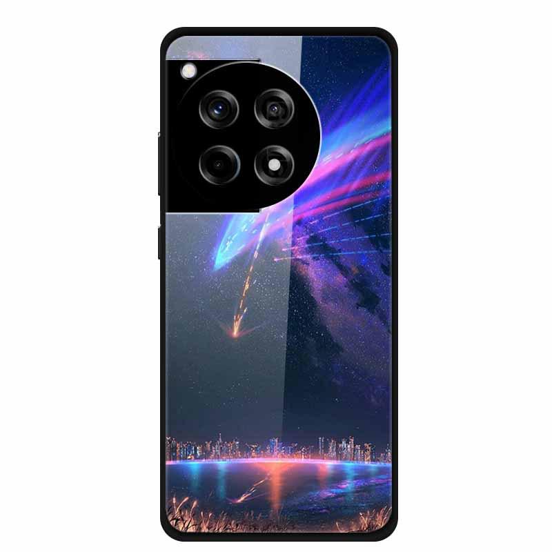 Creative Color Painting Tempered Glass Case for OnePlus ACE 3 12R