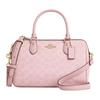 Rowan 26 Presbyopie Muster Beschichtetes Canvas Umhänge-Handtasche Mittel Damen Rosa